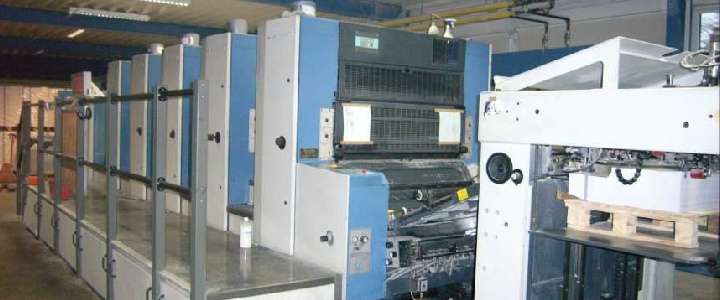 gebrauchte KBA Rapida 105-5 Druckmaschine aus Deutschland verkauft nach China